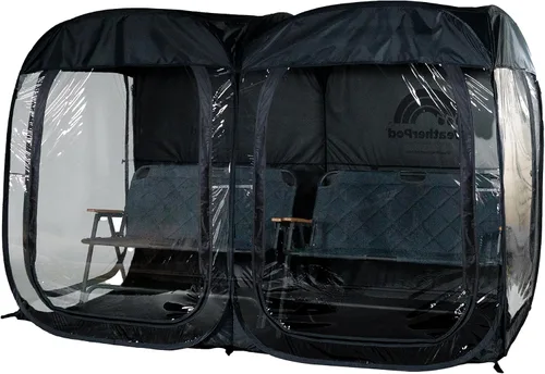 Miniatura 10 de WeatherPod® Side-by-Side™ 2-4 Person Pop-Up Sports Tent Pod - The Original Shark Tank Instant Setup All-Weather Shelter for Outdoor Sports, Rain