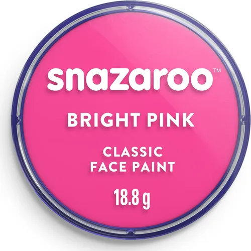 Miniatura 20 de Snazaroo - Pintura metálica para rostro y cuerpo, olla de 18,8 g (0,66 oz), plateada