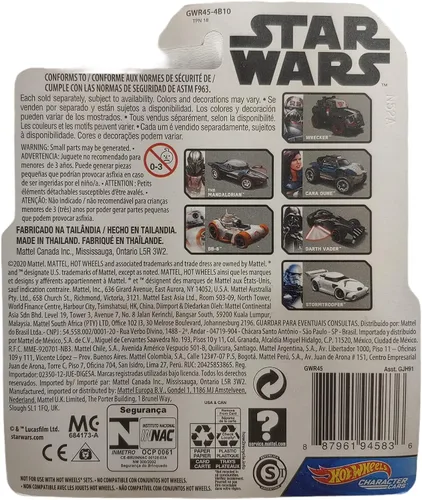 Miniatura 3 de Hotwheels Mandalorian El Niño, Star Wars