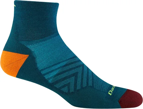 Darn Tough Run 1/4 - Calcetines ultraligeros con cojín para hombre (estilo 1040)