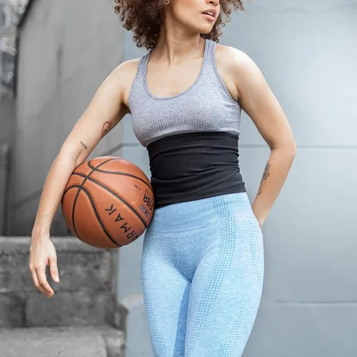 Miniatura 7 de Cinturón reductor de cintura para mujer, entrenador de cintura para sauna, cinturón moldeador sin neopreno, cinturón adelgazante para sauna