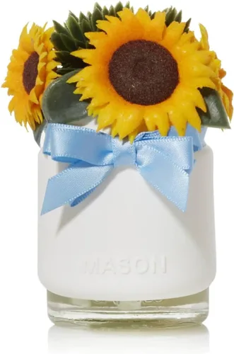 Yankee Candle Difusor ScentPlug de girasoles, ramo de girasol iluminado, función de luz LED, diseño de tarro Mason
