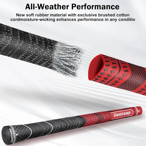Miniatura 3 de Geoleap Golf Grips Set of 13- Grips with Tapes and Grips with All Repair Kits for Choice,Hybrid Golf Club Grips All Weather Contral, High Feedback &