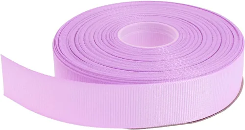 Miniatura 24 de Cinta de grogrén sólido de 25 yardas cada rollo, borde tejido 100% poliéster (1/4 pulgada, beige)