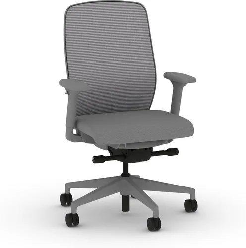 Miniatura 38 de HON Nucleus - Silla de trabajo con control avanzado de inclinación sincronizada, silla de oficina con soporte lumbar, brazos ajustables en altura