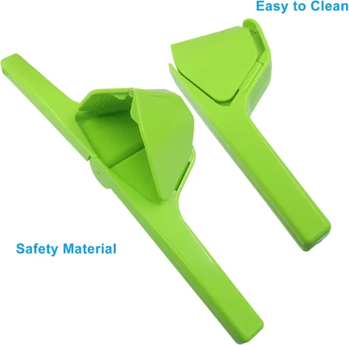 Miniatura 4 de Zorfeter Exprimidor de lima sin esfuerzo, exprimidor manual de mano, exprimidor de cítricos plano fácil de apretar, exprimidor portátil de limón