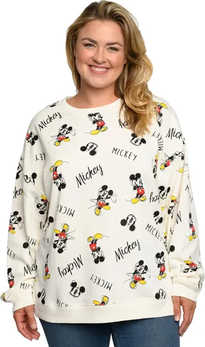 Miniatura 3 de Disney Sudadera de forro polar ligera de Mickey Mouse para mujer, talla grande