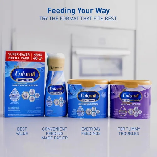 Miniatura 6 de Envase Reutilizable Enfamil Enspire Fórmula en Polvo a Base de Leche con Lactoferrina (que se encuentra en el Calostro y la Leche Materna)