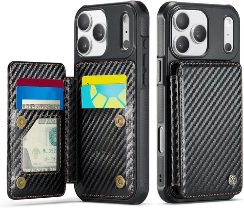 Miniatura 93 de Vinich Funda tipo cartera para iPhone 11 con tarjetero, bloqueo RFID, ranuras de crédito, función atril, a prueba de golpes, para iPhone 11 de 6.1