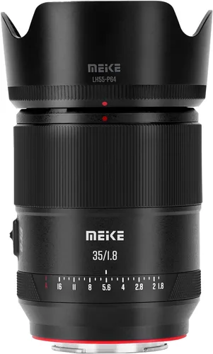 Miniatura 9 de Meike 35mm F2.0 Lente de Enfoque Automático Gran Angular de Montura Completa con Motor de Paso STM Retrato Compatible con Cámaras Sony E Mount A7