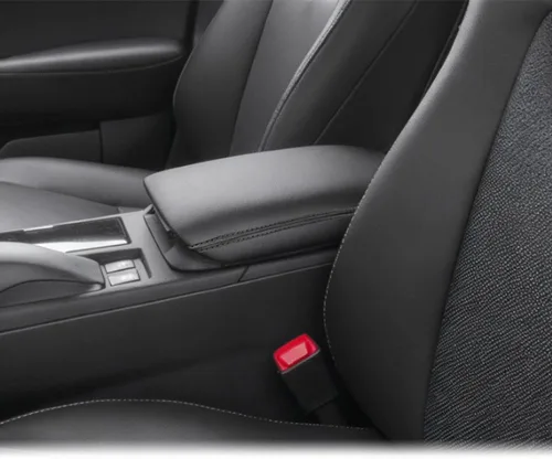 Miniatura 17 de Accesorios interiores personalizados para E-PACE EPACE 2018 2019 2020 2021 2022 2023 piel sintética para consola central reposabrazos cubierta