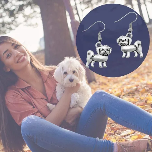 Miniatura 3 de PammyJ Joyas para perros - Pendientes colgantes
