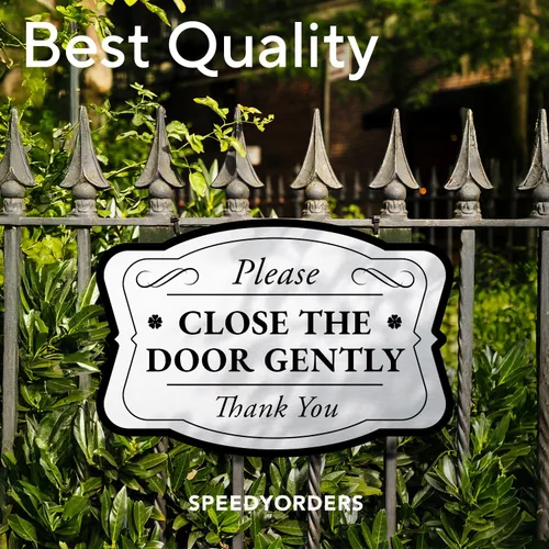 Miniatura 7 de SPEEDYORDERS Letreros metálicos personalizados, letreros de aluminio personalizados, 36 x 24 pulgadas, plata cepillada, palabras y citas, decoración
