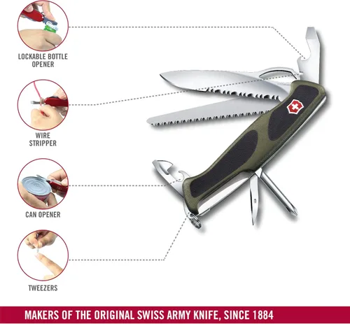 Miniatura 4 de Victorinox Swiss Army RangerGrip 178 Cuchillo de bolsillo multiherramienta