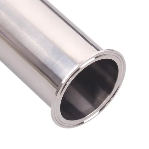 Miniatura 5 de DERNORD Tubo de Carrete Sanitario con Extremos de Abrazadera, Tubo Redondo Liso de Acero Inoxidable 304 con Abrazadera Triple de 7.62 cm