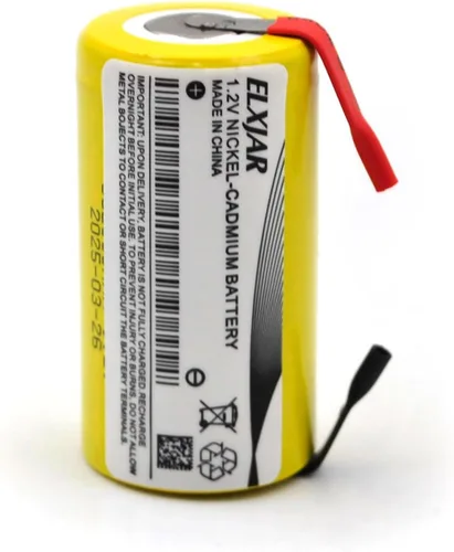 Miniatura 2 de Paquete de 12 baterías recargables Sub C 1.2V 2000mAh Ni-CD con pestañas para herramientas eléctricas, taladros inalámbricos, luces de emergencia