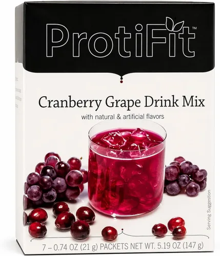 Miniatura 12 de ProtiFit - Mezcla de bebida en polvo de sabor a fruta con alto contenido en proteínas, 15g de proteína, baja en calorías, sin azúcar, compatible