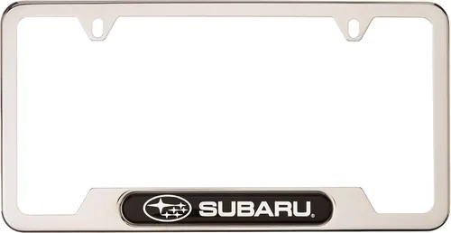 Subaru Impreza Marco de matrícula de acero SOA342L127 Subaru Logo Outback Legacy WRX STi Impreza Forester Tribeca Crosstrek BRZ Ascent Solterra
