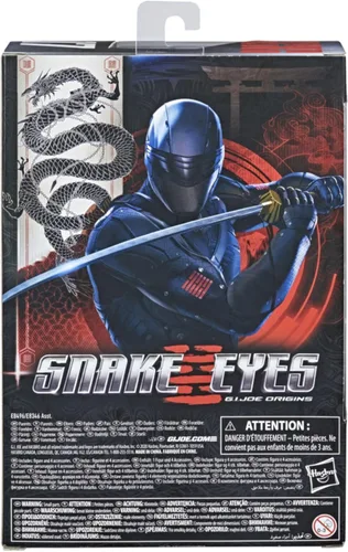 Miniatura 3 de G.I. Joe Serie clasificada Snake Eyes: G.I. Joe Origins Storm Shadow Figura de acción 17, juguete de escala premium de 6 pulgadas con paquete