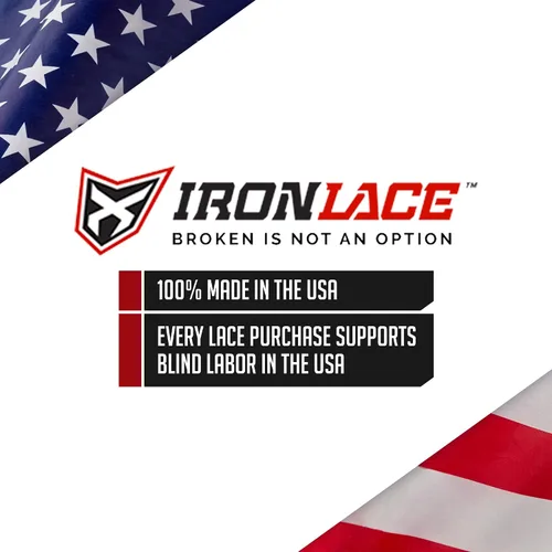 Miniatura 9 de IRONLACE Unbreakable Round Bootlaces - Indestructible, Waterproof & Fire Resistant Boot & Shoe Laces