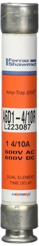 Miniatura 18 de Mersen a6d-r amp-trap Clase de 2000 time-delay/RK1 Fusible con fusible visual Open Indicador, 1