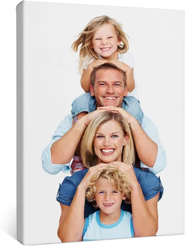 Miniatura 42 de Smile Art Design Impresión en lienzo personalizada: arte de pared con fotos personalizadas, hecho a pedido en Estados Unidos, lienzo premium