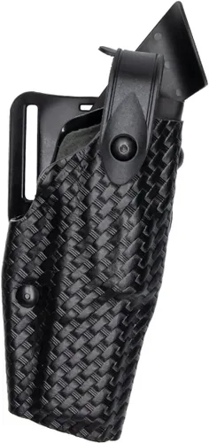 Miniatura 13 de Safariland 6360 ALS/SLS Mid-Ride Duty Rated Level III Retention Holster STX negro brillante.