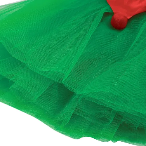 Miniatura 19 de Century Star Tutú de 4 capas para niñas pequeñas, faldas de ballet de tul para baile de princesa, esponjoso, para fiestas de cumpleaños de 2 a 8 años