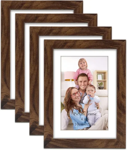 Miniatura 11 de Giftgarden Portarretratos de 11 x 17 pulgadas, paquete de 4 marcos mate de 11 x 17 pulgadas para fotos de 8 x 12 pulgadas con paspartú, póster de 11