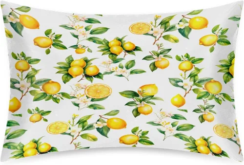 Miniatura 108 de Funda de almohada de satén de unicornio rosa lindo para cabello y piel, tamaño estándar, funda de almohada de seda suave de satén refrescante