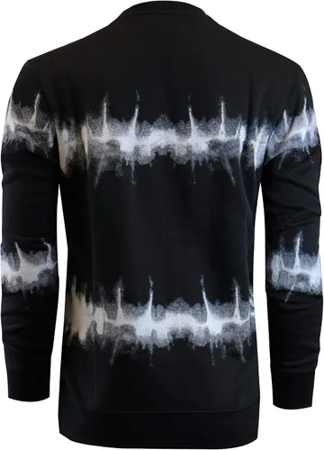 Miniatura 4 de Screenshot - Sudadera de forro polar con cuello redondo para hombre estilo urbano de hip hop sin botones
