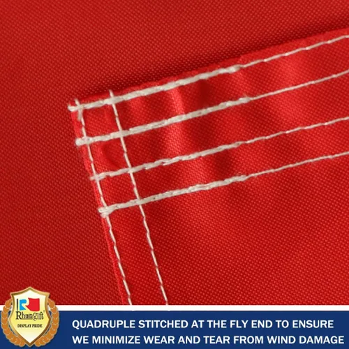 Miniatura 5 de Rhungift Bandera colombiana prémium de 3 x 5 pies, nailon Oxford 210D de más larga duración, extremos de mosca cosidos cuádruples, ojales de latón