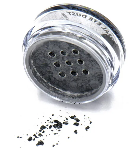 Miniatura 20 de Pure Ziva Adobe Glaze - Pigmento de polvo suelto de sombra de ojos en color bronce cobrizo, color rojo claro, rosa, maceta de polvo mineral con una