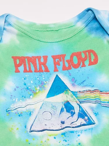 Miniatura 2 de Liquid Blue Baby-boys Pink Floyd Dark Side - Mameluco de pintura al óleo