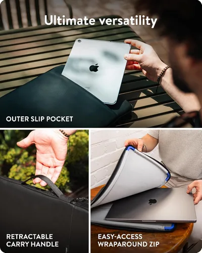Miniatura 6 de Mous - Funda para MacBook Pro de 14 pulgadas con asa ultraprotectora y resistente al agua con protección contra caídas