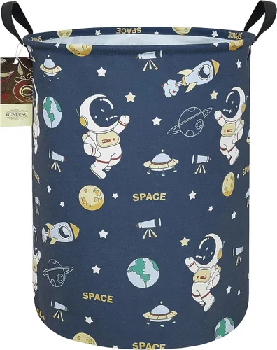 Miniatura 9 de Cesta de Ropa Sucia, Cesta de Almacenamiento de Tela de Lona Grande y Ligera, Organizador de Juguetes, Plegable, Impermeable para Dormitorios