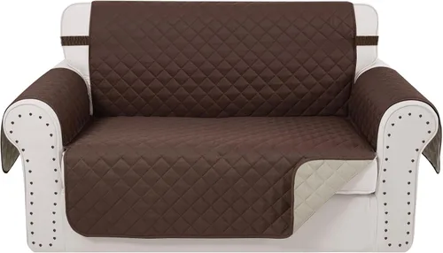 Miniatura 18 de Fundas para silla reclinable, reversible, funda de sofá para mascotas, protector de muebles para niños perezosos