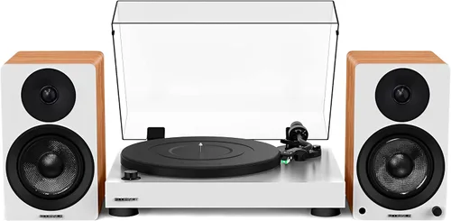 Miniatura 12 de Fluance RT81 Elite Tocadiscos de vinilo de alta fidelidad (Piano Negro), con Ai41 Powered 5" Stereo Bookshelf Altavoces (Negro Ceniza), Diamond