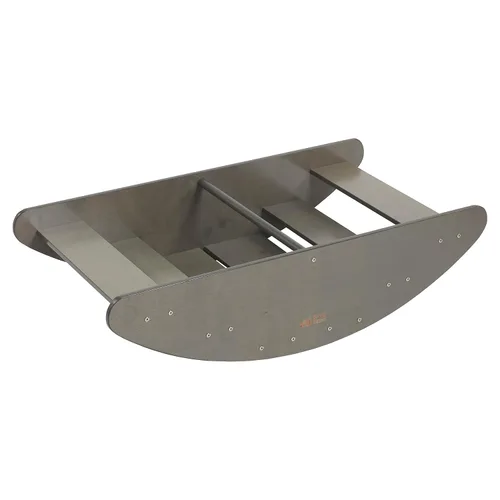 ECR4Kids Mecedora y centro de juegos de escalones, de madera, muebles Montessori, Grey Wash