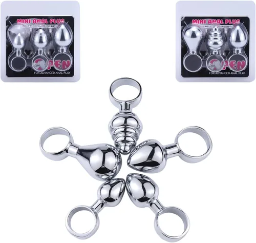 Anillo anal de metal para adultos, anillo de agarre suave para el punto G, estimulador de vagina, entrenamiento, empuje, orgasmo, masturbador,