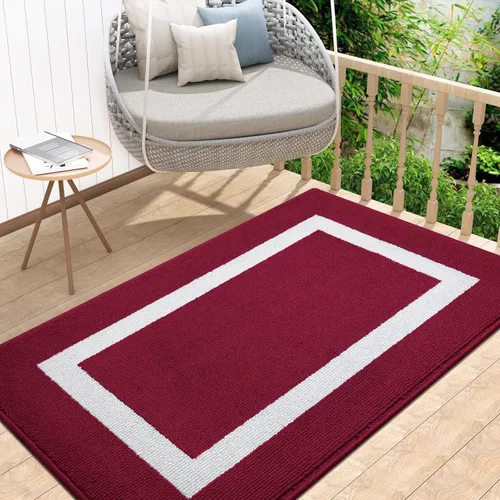 Miniatura 25 de OLANLY Alfombra para Puerta Interior, 59x20, Tapete de Entrada Antideslizante Absorbente Resistente a la Suciedad, Alfombras de Entrada