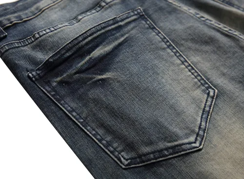Miniatura 6 de MICKASON jeans rasgados y entallados para hombre