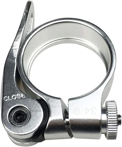 Miniatura 5 de PLATT - Abrazadera para tija de sillín de bicicleta de aleación de aluminio, collar de liberación rápida de 28,6 mm / 31,8 mm / 34,9 mm