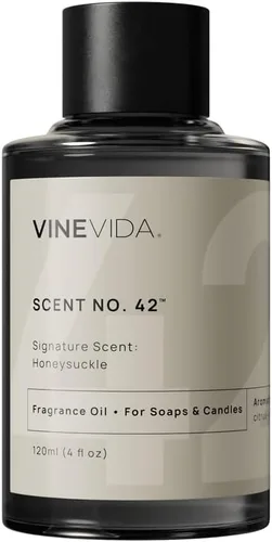 VINEVIDA [4 onzas] Aceite de fragancia madreselva para fabricación de velas y fabricación de jabón, aromas de velas prémium para velas de soja