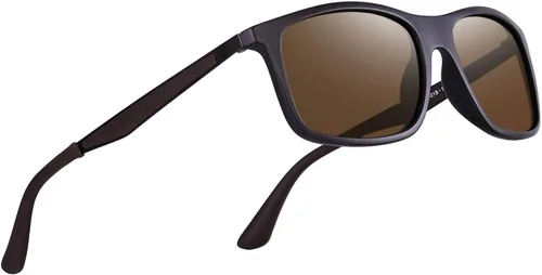 Miniatura 5 de Gafas de sol polarizadas para hombre de OLIEYE con marco de metal y lentes HD