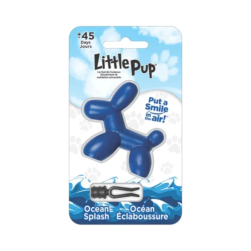 Miniatura 12 de Little Pup 96602 Aroma de vainilla, ambientador de coche, clips a ventilación de aire acondicionado, aceite de fragancia sin alcohol, plástico