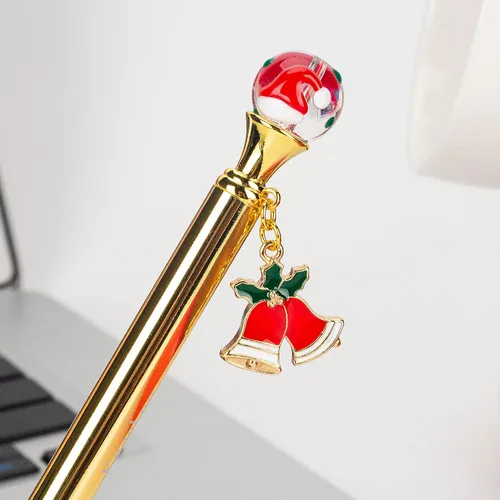 Miniatura 6 de Soporte de escritorio de cuero para bolígrafo y bolígrafo de escritorio, bolígrafos de regalo de escritura divertidos, decoración de fiesta escolar