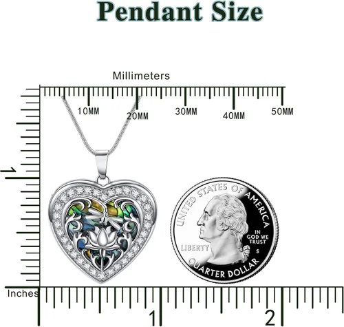 Miniatura 6 de Fanery sue Heart Locket Necklace That Holds Pictures Customized Photo Necklaces Personalized Lockets with Picture inside