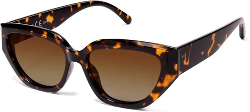 Miniatura 22 de SOJOS Gafas de sol polarizadas de ojo de gato lindo de moda para mujer Cateye SJ2237