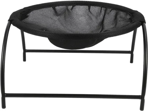 Miniatura 3 de Cat Hammock Bed, Elevated Small Dog Pet Hammock, Stainless Steel Canvas 43x43x24cm - Breathable Comfort, Detachable Design, Indoor Outdoor Use